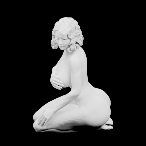 Сидячая фигурка