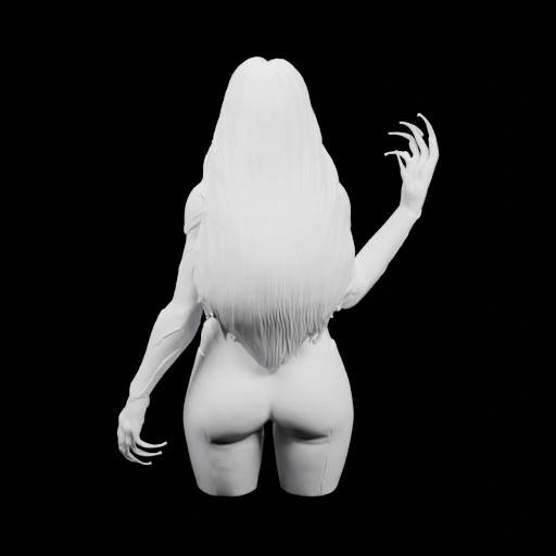 Фигурка вампира с когтями