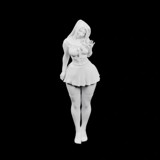 Фигурка в платье