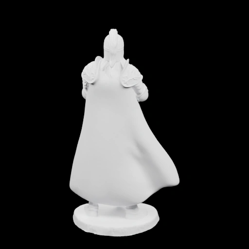 Фигурка воина в плаще