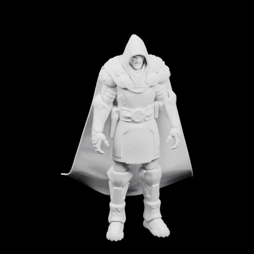 Фигурка в капюшоне