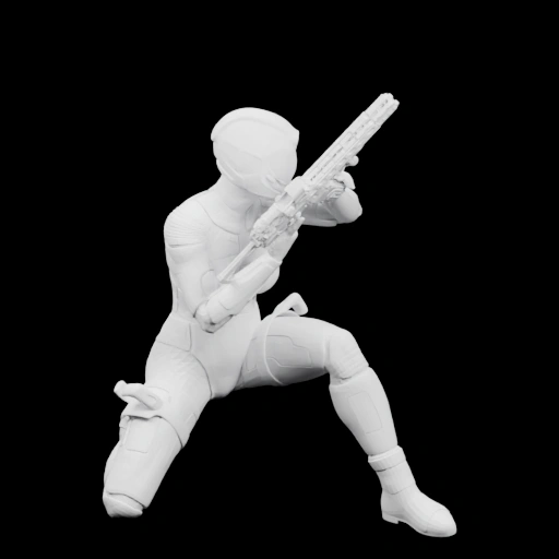 Фигурка с оружием