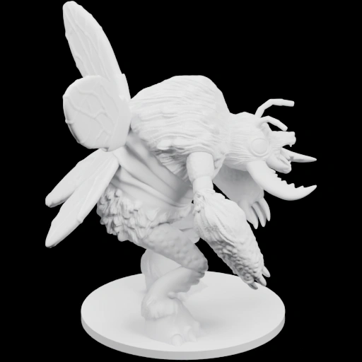 Фигурка насекомого с крыльями