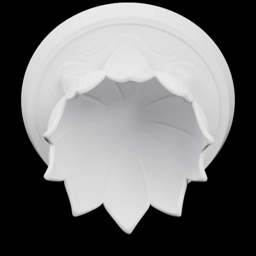 Декоративный элемент в форме листа