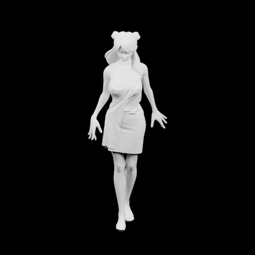 Фигурка в платье