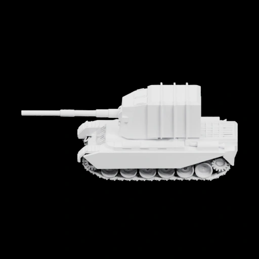 Танк с длинной башней