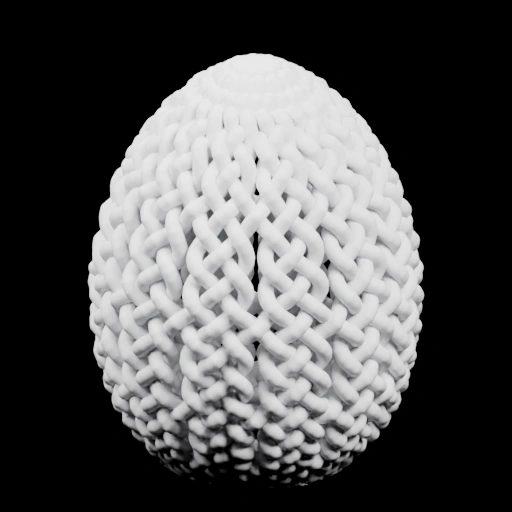 Яйцо с сетчатой текстурой