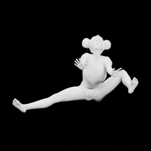 Фигурка в позе