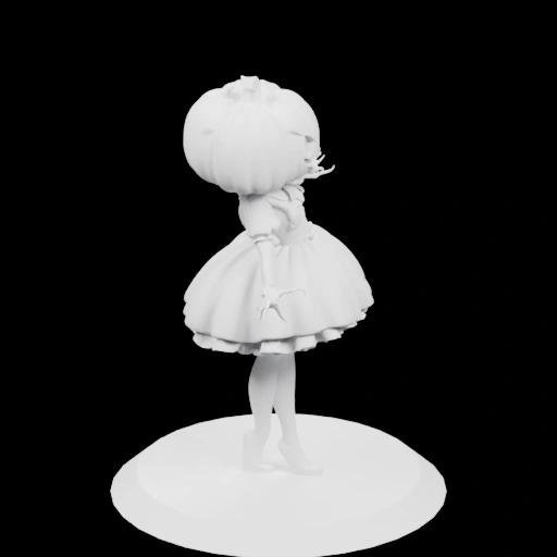 Фигурка в платье