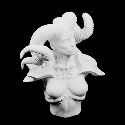 Фигурка с рогами