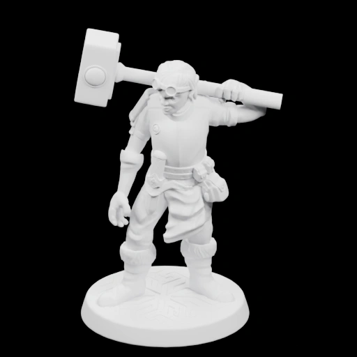 Фигурка кузнеца