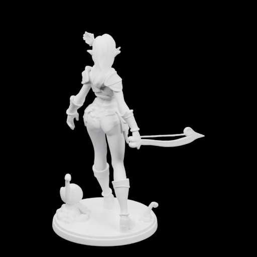 Фигурка лучника