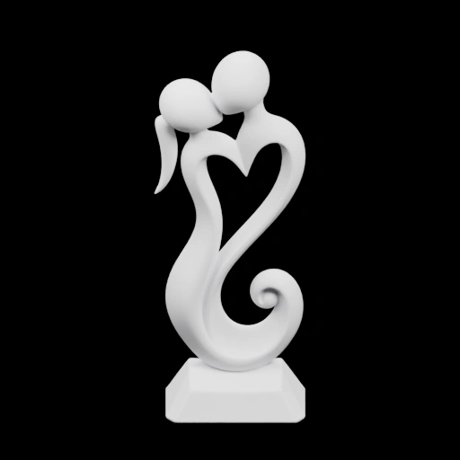 Статуэтка в объятии