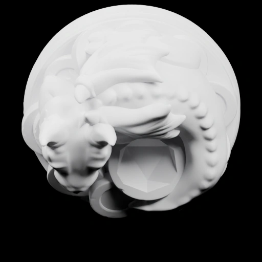 Фигурка дракона