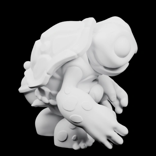 Фигурка существа с крыльями