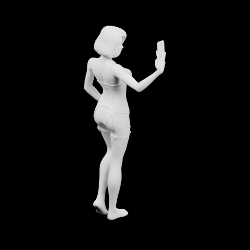 Фигурка с телефоном