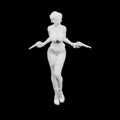 Фигурка с оружием