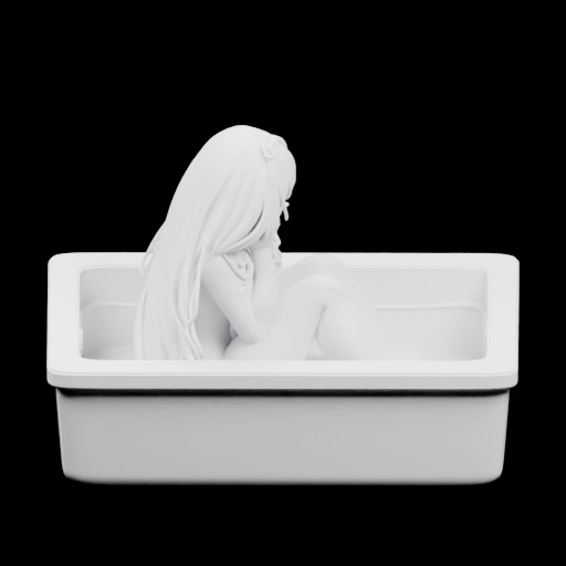 Фигурка в ванной