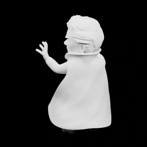 Фигурка в движении