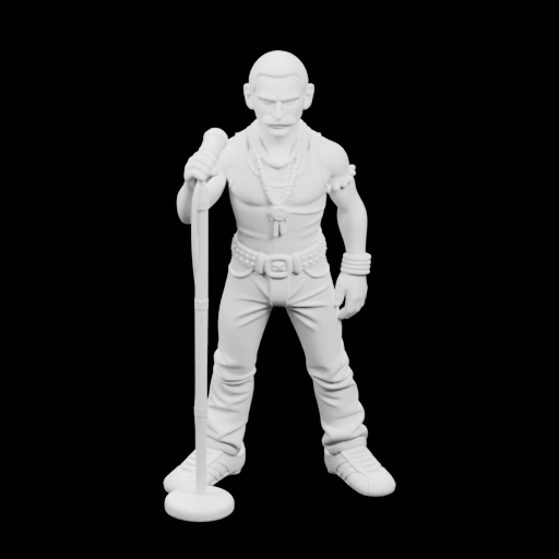 Фигурка с посохом