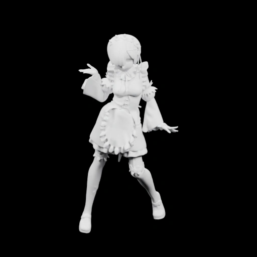 Фигурка в платье