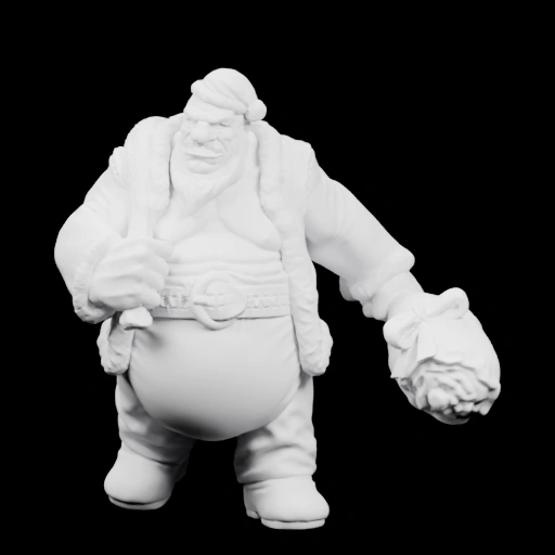 Фигурка огра в костюме