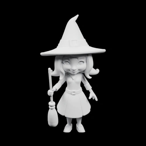 Фигурка ведьмы