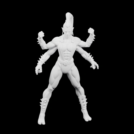 Фигурка с несколькими руками