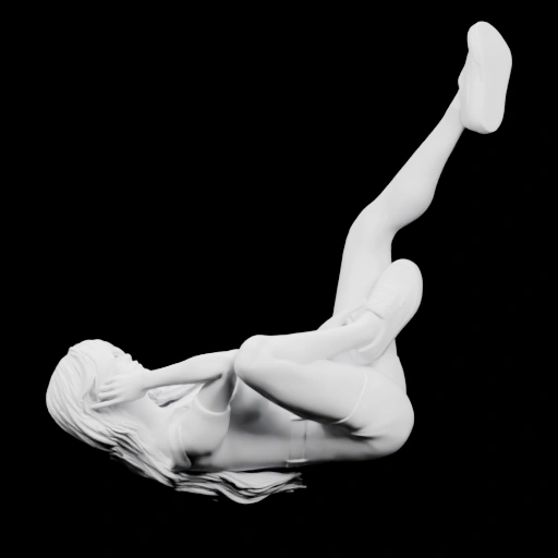 Фигурка в позе