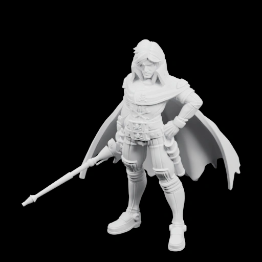 Воин с копьем