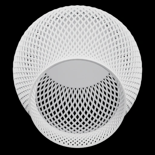 Сетчатый шарообразный объект