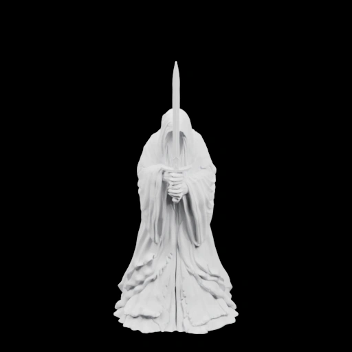 Фигурка в капюшоне