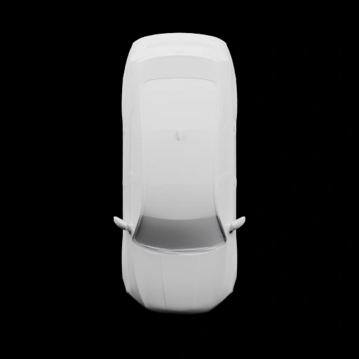 Автомобиль с видом сверху