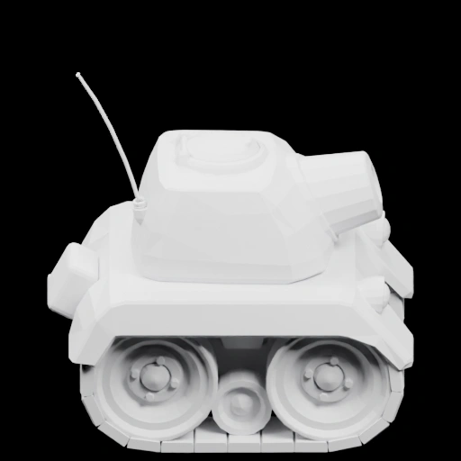 Танк с антенной