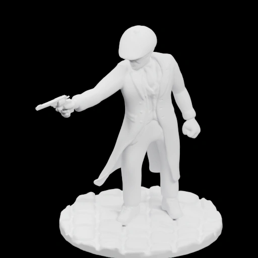 Фигурка с оружием