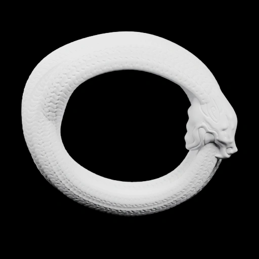 Змея в кольце