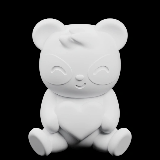 Медведь с сердцем