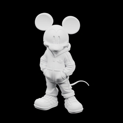 Фигурка мышонка в костюме