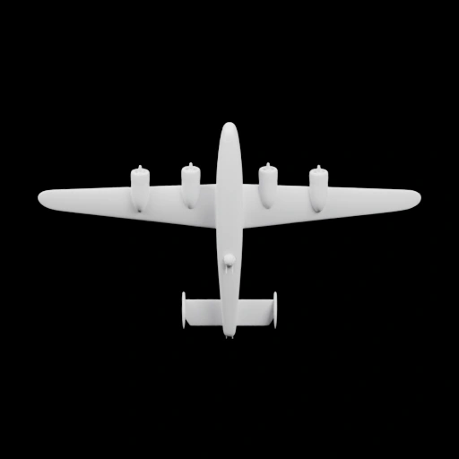 Самолёт с четырьмя двигателями