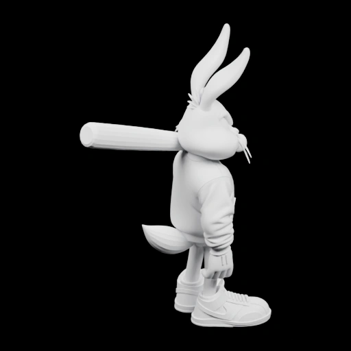 Зайчик с битой