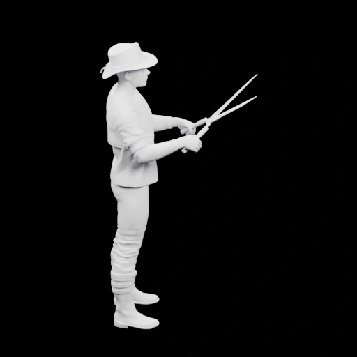 Фигурка с инструментом