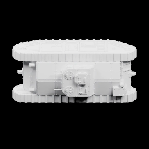 Круглая подставка с деталями