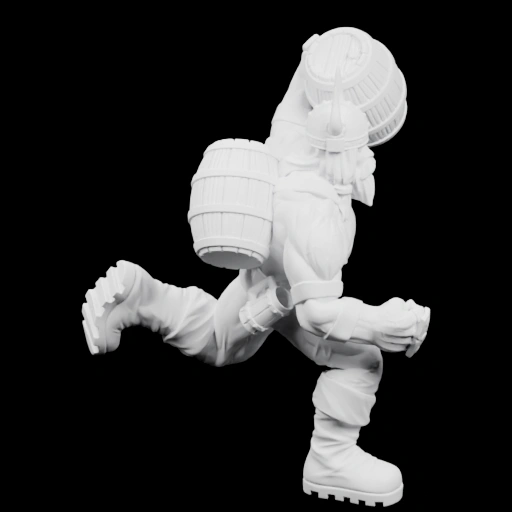 Фигурка бегущего