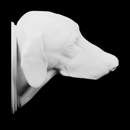 Крепление в виде собачьей головы