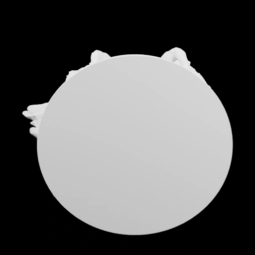 Круглая фигурка с ушами