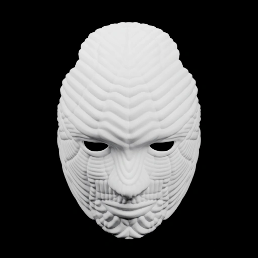 Маска с узорами