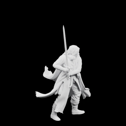 Воин с мечом