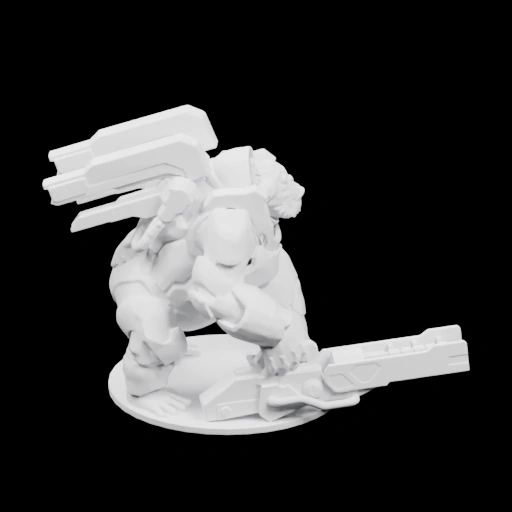 Фигурка с оружием