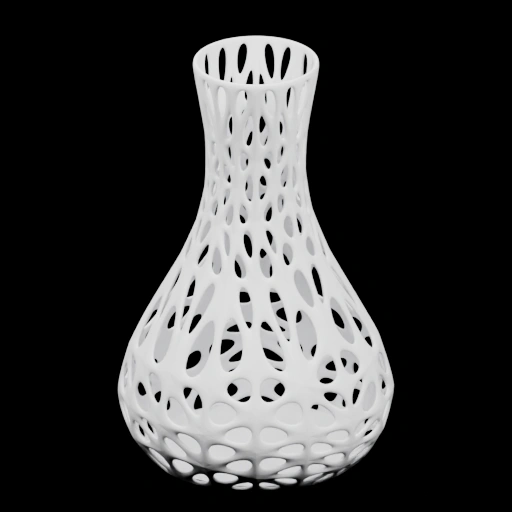 Ваза с перфорацией