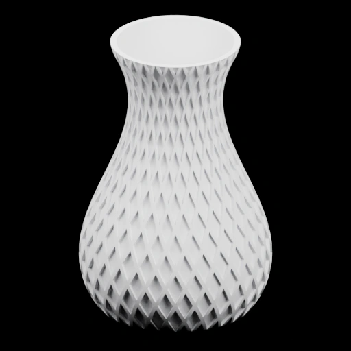Ваза с геометрическим узором